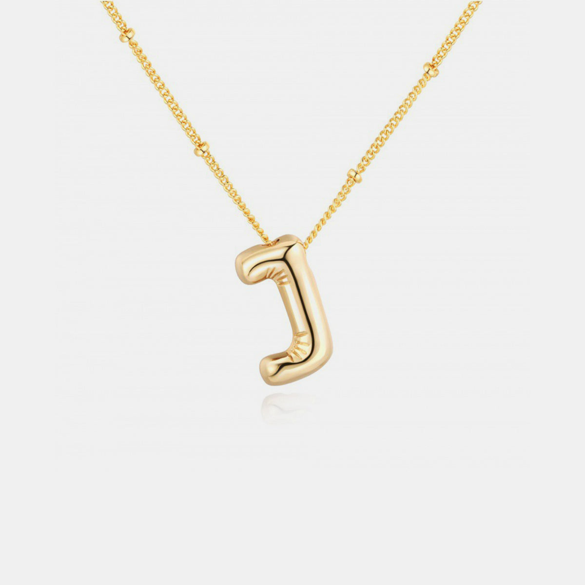 Letter Pendant Necklace