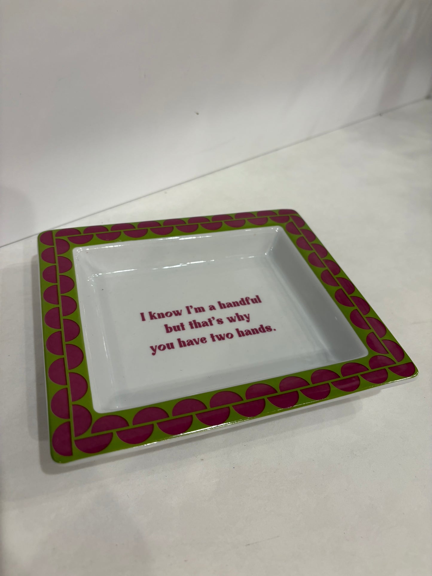 Wise Sayings Porcelain Tray