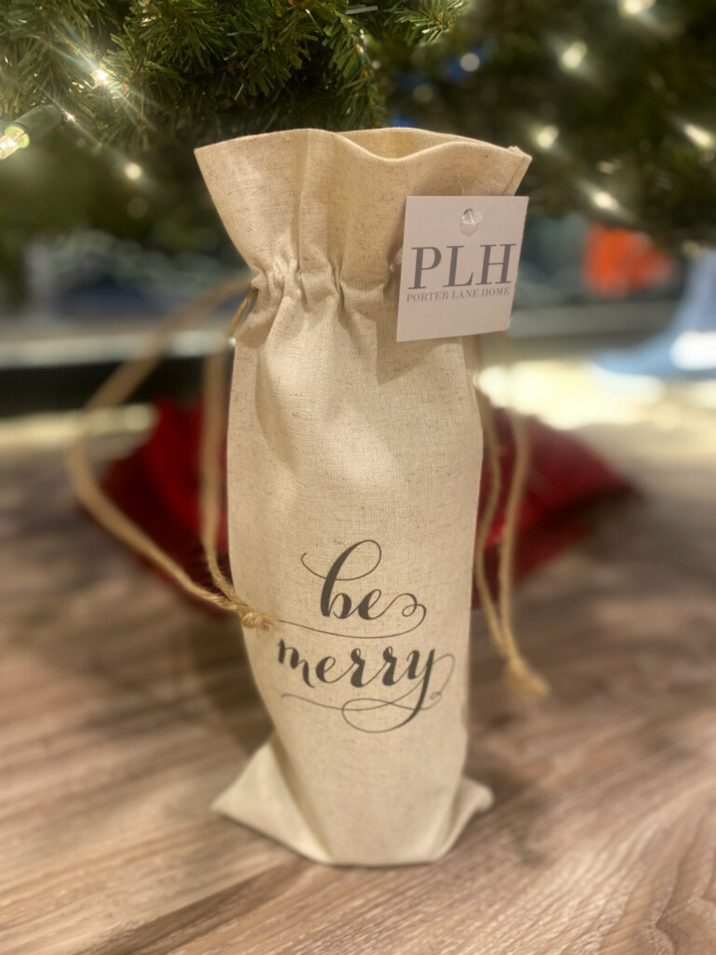 Holiday Wine Bag