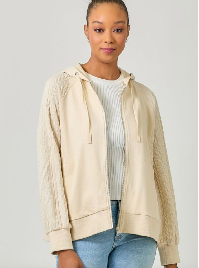 Kim Zip Up Sweater