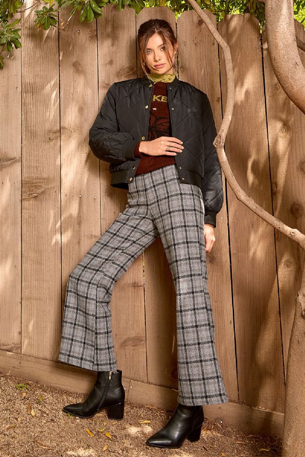 Velvet Corduroy Bootcut Trousers