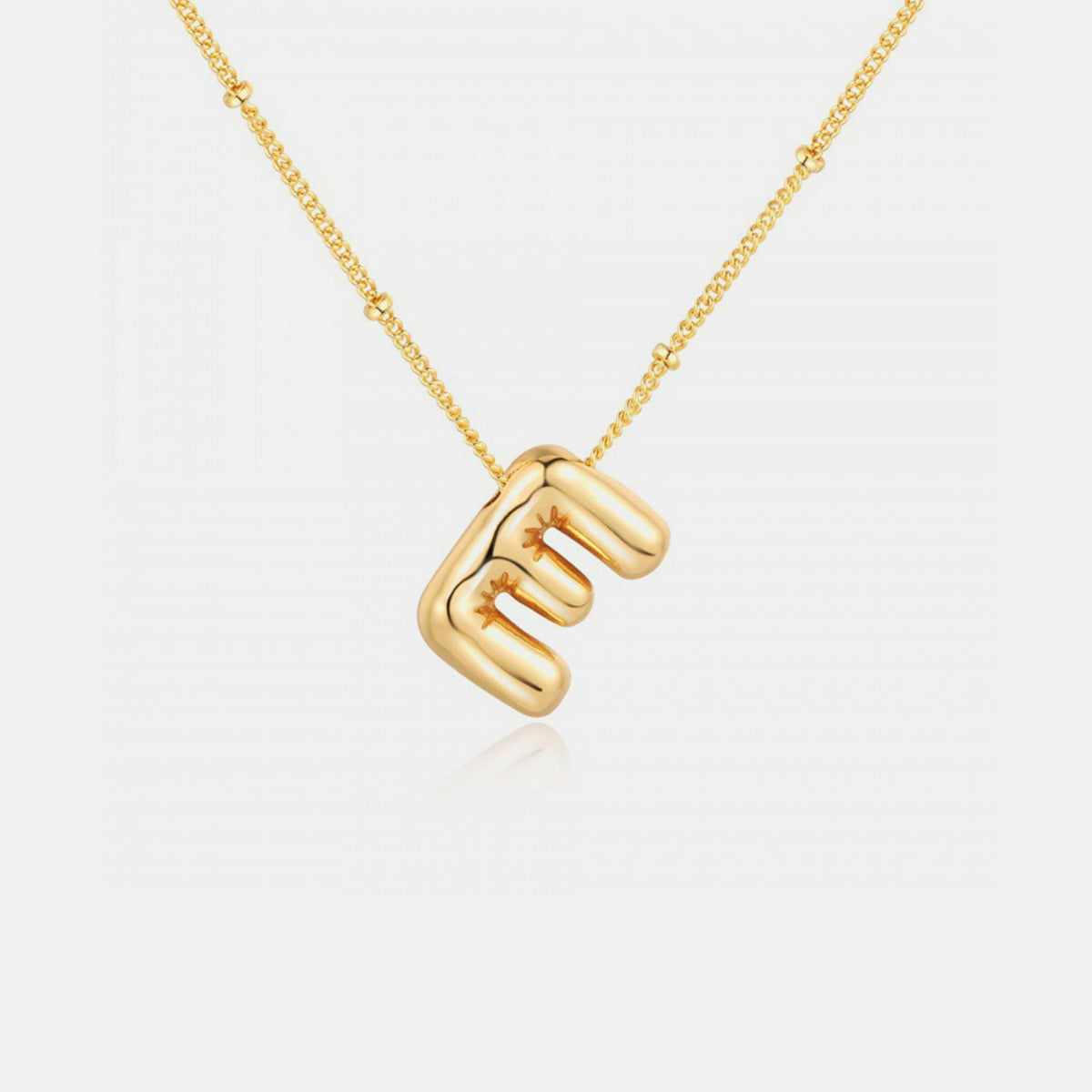 Letter Pendant Necklace