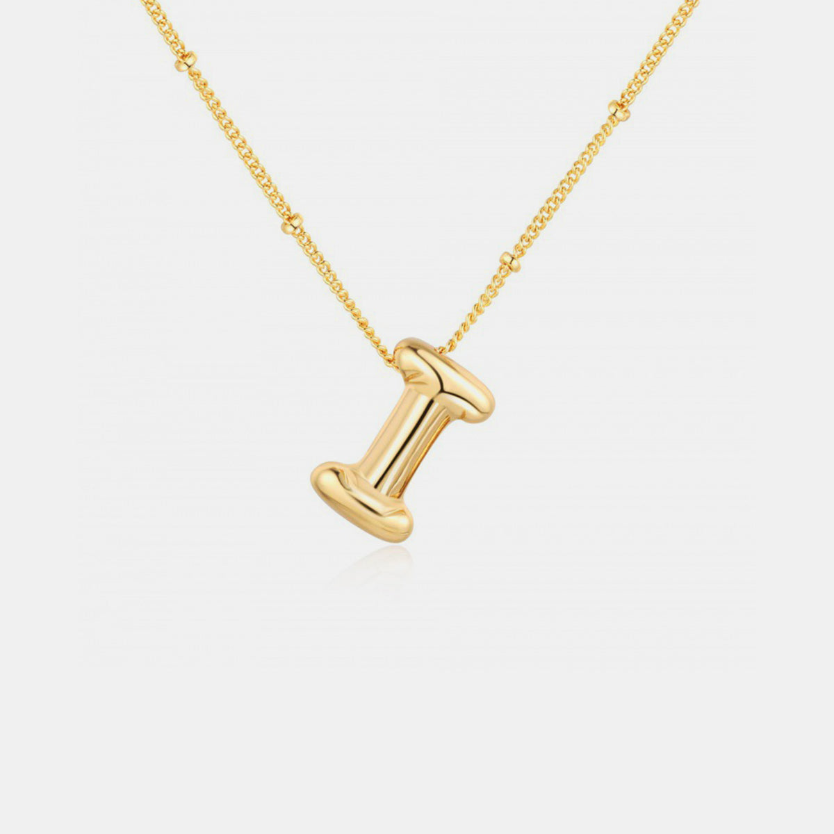 Letter Pendant Necklace