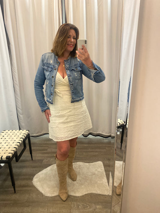 Elly Eyelit dress