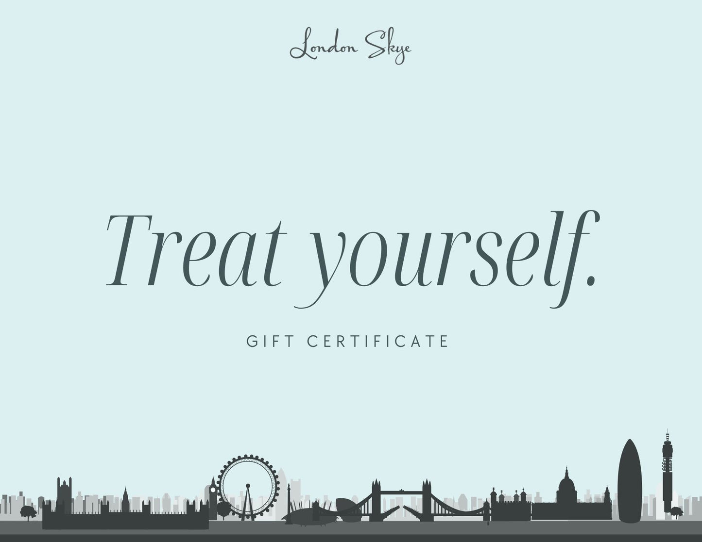London Skye Gift Certificate