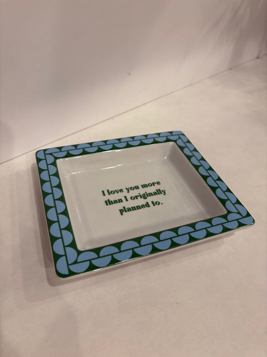 Wise Sayings Porcelain Tray
