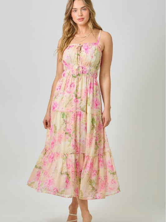 Kelly Maxi Floral Dress