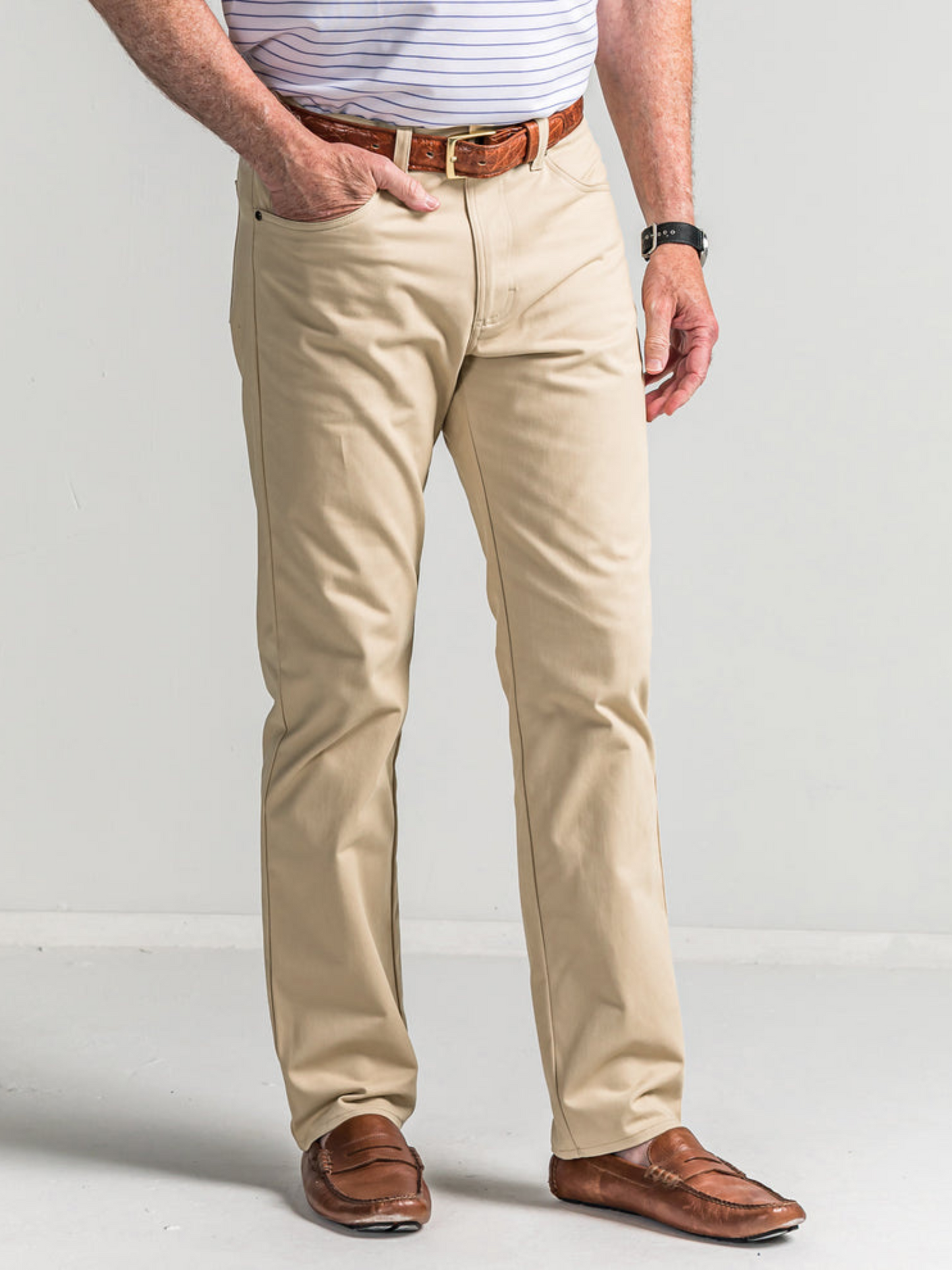 Onward Reserve Classic Five Pocket Pant Tan