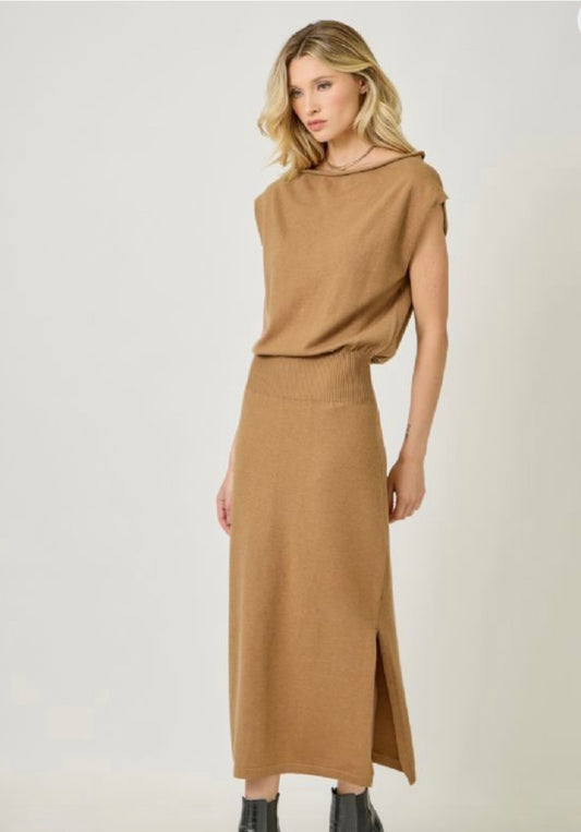 Sleeveless Sweater Dress