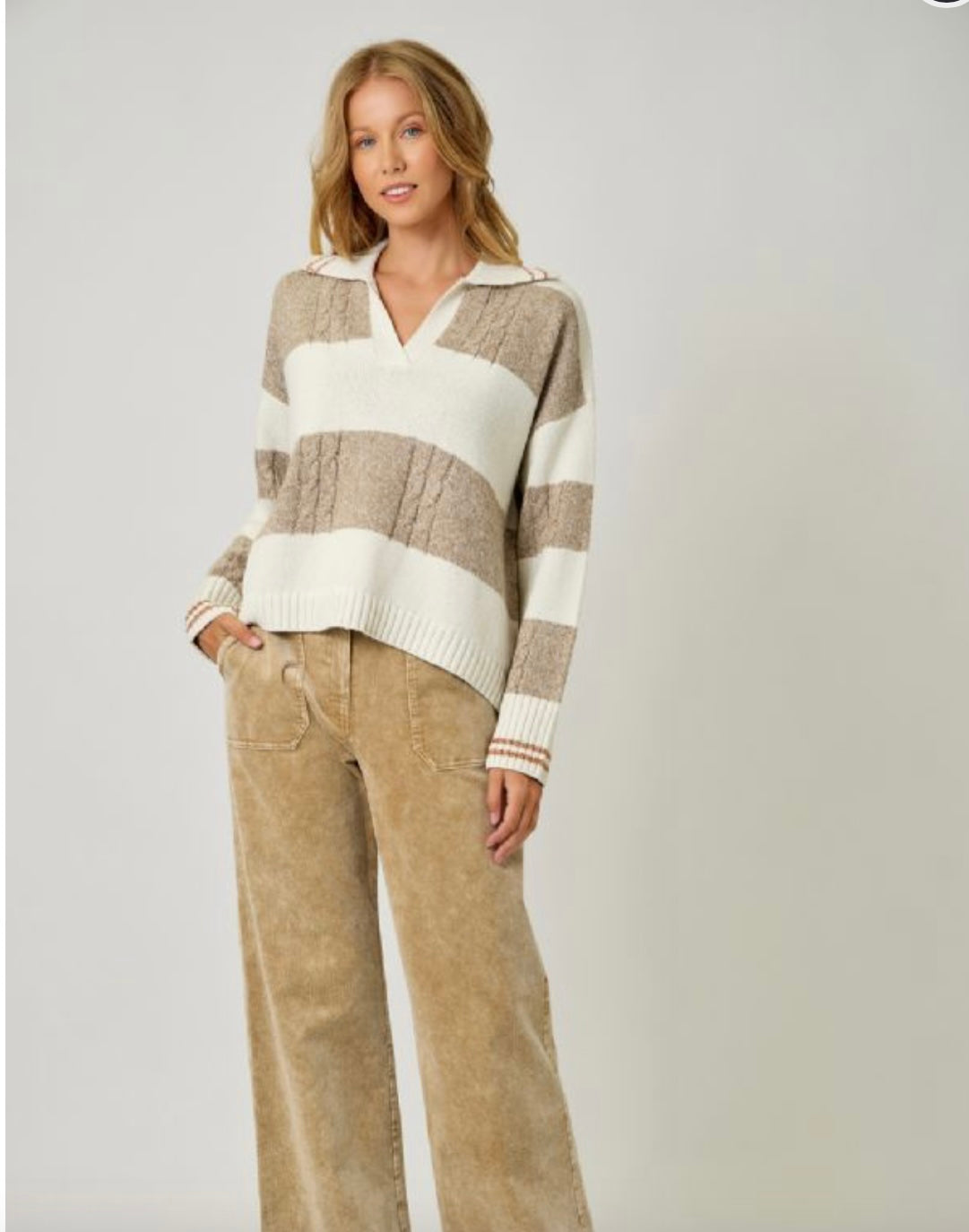 Beatrice Striped Sweater