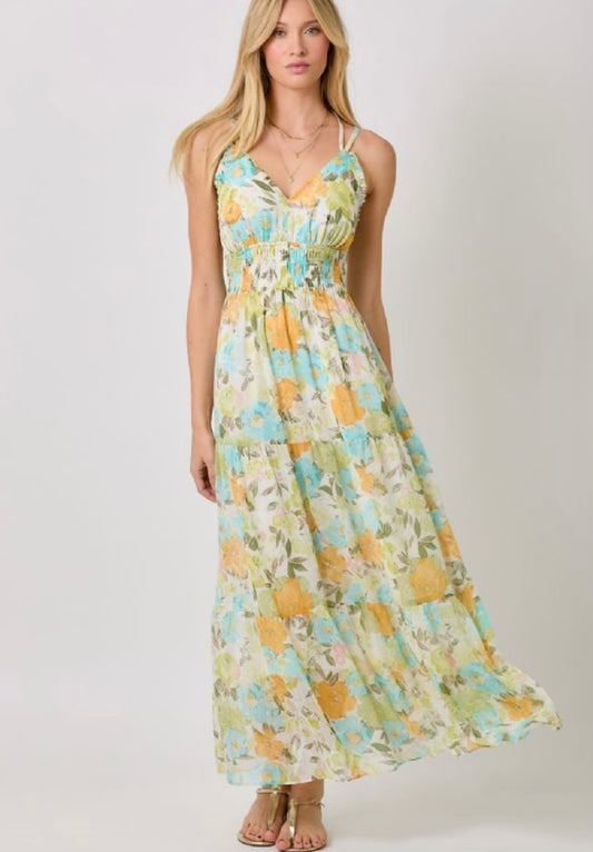 Elise Floral Dress