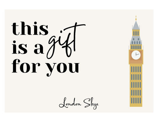 London Skye Gift Certificate
