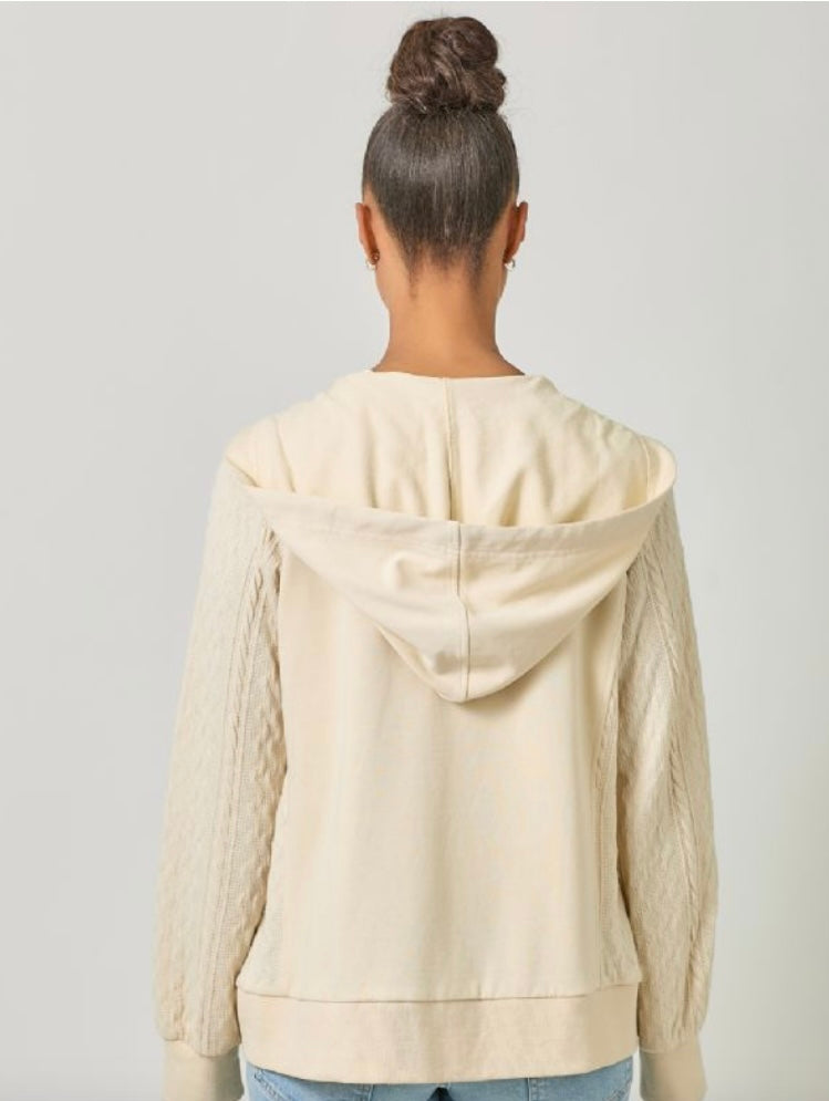 Kim Zip Up Sweater
